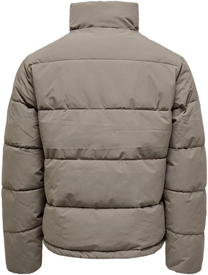Only & Sons Regular fit gewatteerd jack met opstaande kraag model 'PACK' - Foto 2