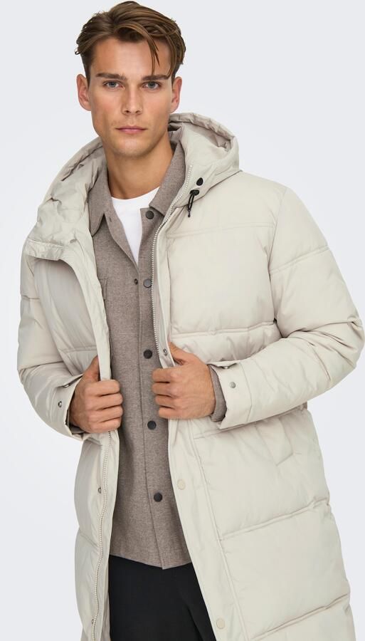 ONLY & SONS Gewatteerde jas ONSSEUL LONG PUFFER OTW - Foto 8