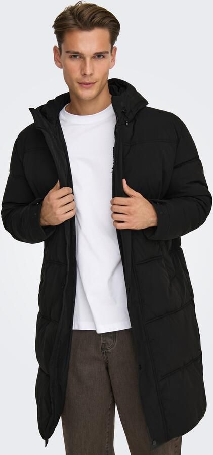 ONLY & SONS Gewatteerde jas ONSSEUL LONG PUFFER OTW - Foto 6