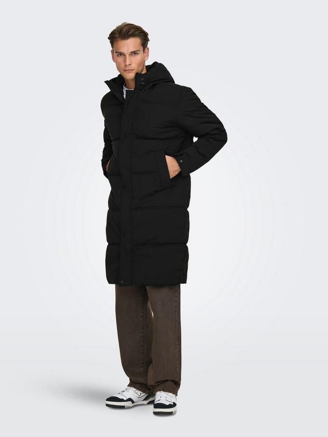 ONLY & SONS Gewatteerde jas ONSSEUL LONG PUFFER OTW - Foto 3