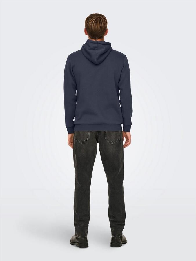 Only & Sons Regular fit hoodie van katoenmix model 'CERES' - Foto 3