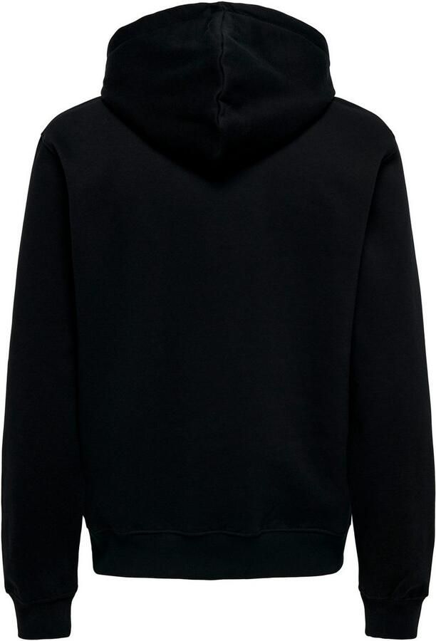 Only & Sons Samengestelde Hoodie Zwart Black Heren - Foto 5