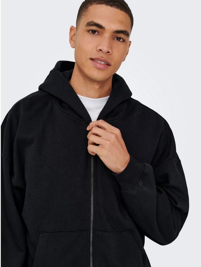 ONLY & SONS Hoodie ONSTURNER LIFE VTG ZIP HOODIE SWEAT