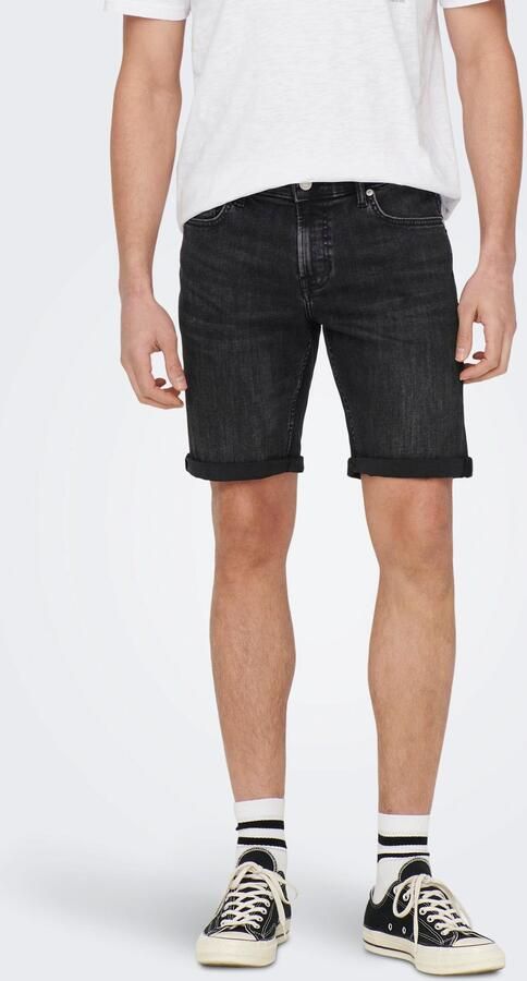 ONLY & SONS Jeansshort ONSPLY LIGHT BLUE 5189 SHORTS DNM NOOS - Foto 6