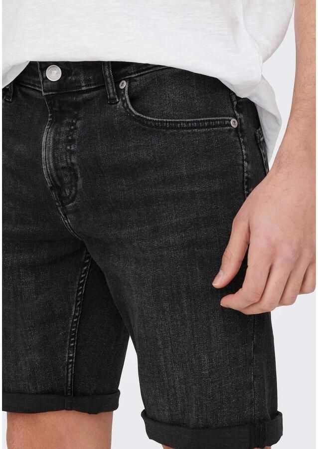 ONLY & SONS Jeansshort ONSPLY LIGHT BLUE 5189 SHORTS DNM NOOS - Foto 3