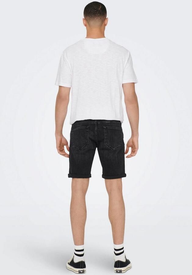 ONLY & SONS Jeansshort ONSPLY LIGHT BLUE 5189 SHORTS DNM NOOS - Foto 5