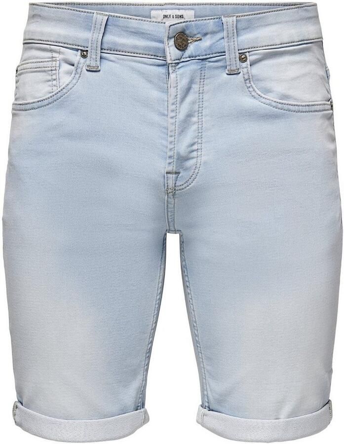 ONLY & SONS Jeansshort ONSPLY LIGHT BLUE 5189 SHORTS DNM NOOS - Foto 2