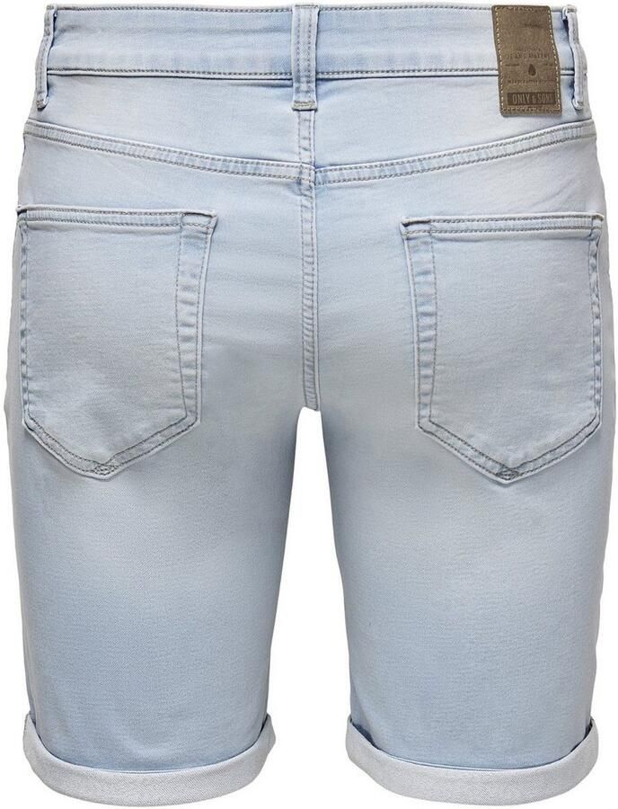 ONLY & SONS Jeansshort ONSPLY LIGHT BLUE 5189 SHORTS DNM NOOS - Foto 3
