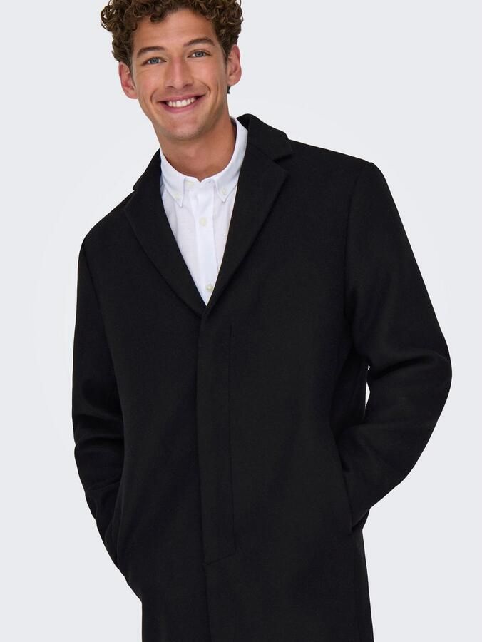 ONLY & SONS Korte jas ONSARON WOOL COAT OTW - Foto 2