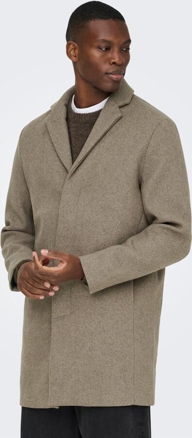 ONLY & SONS Korte jas ONSARON WOOL COAT OTW - Foto 7