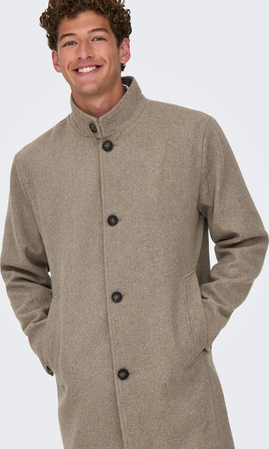 ONLY & SONS Korte jas ONSCHARLES WOOL COAT OTW - Foto 6