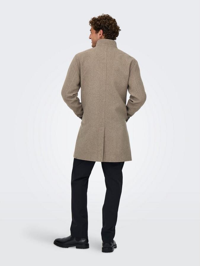 ONLY & SONS Korte jas ONSCHARLES WOOL COAT OTW - Foto 4