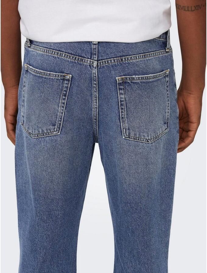 ONLY & SONS Loose fit jeans ONSFADE LOOSE WB 6778 A14 DNM NOOS - Foto 2