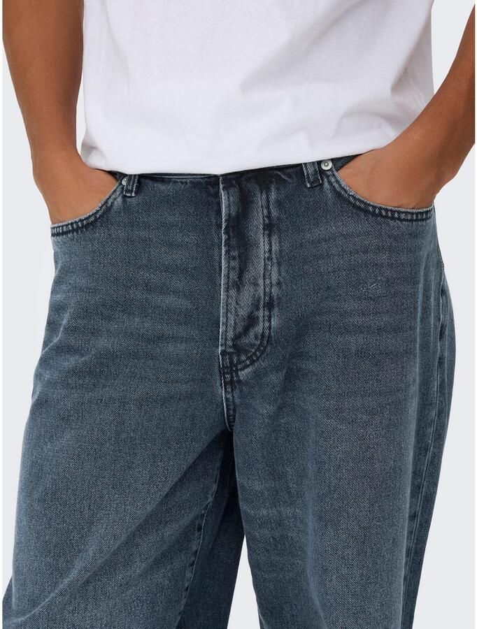 ONLY & SONS Loose fit jeans ONSFADE LOOSE WB 6778 A14 DNM NOOS
