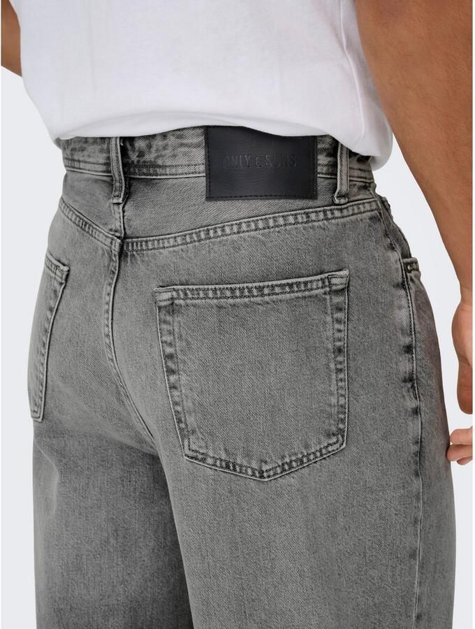 ONLY & SONS Loose fit jeans ONSFADE LOOSE WB 6778 A14 DNM NOOS