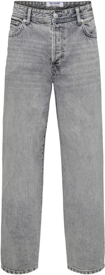 ONLY & SONS Loose fit jeans ONSFADE LOOSE WB 6778 A14 DNM NOOS - Foto 4