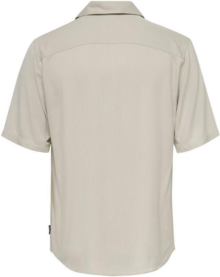 ONLY & SONS Overhemd met korte mouwen ONSDASH LIFE REG VISC RES SS SHIRT - Foto 3