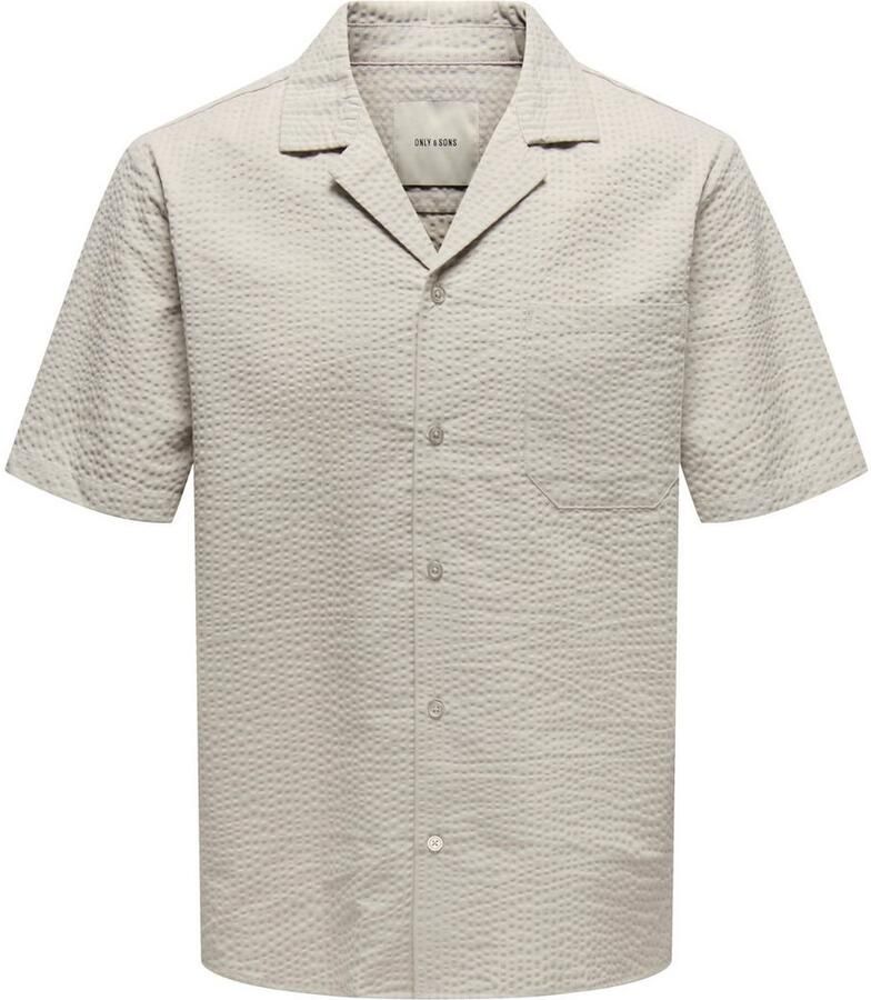 ONLY & SONS Overhemd met korte mouwen ONSEYE RESORT SEERS 0009 SHIRT NOOS
