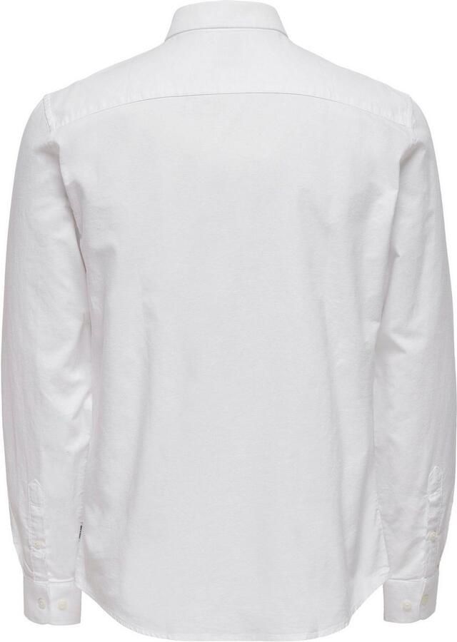 ONLY & SONS Overhemd met lange mouwen ONSALVARO SLIM LS OXFORD SHIRT NOOS - Foto 5
