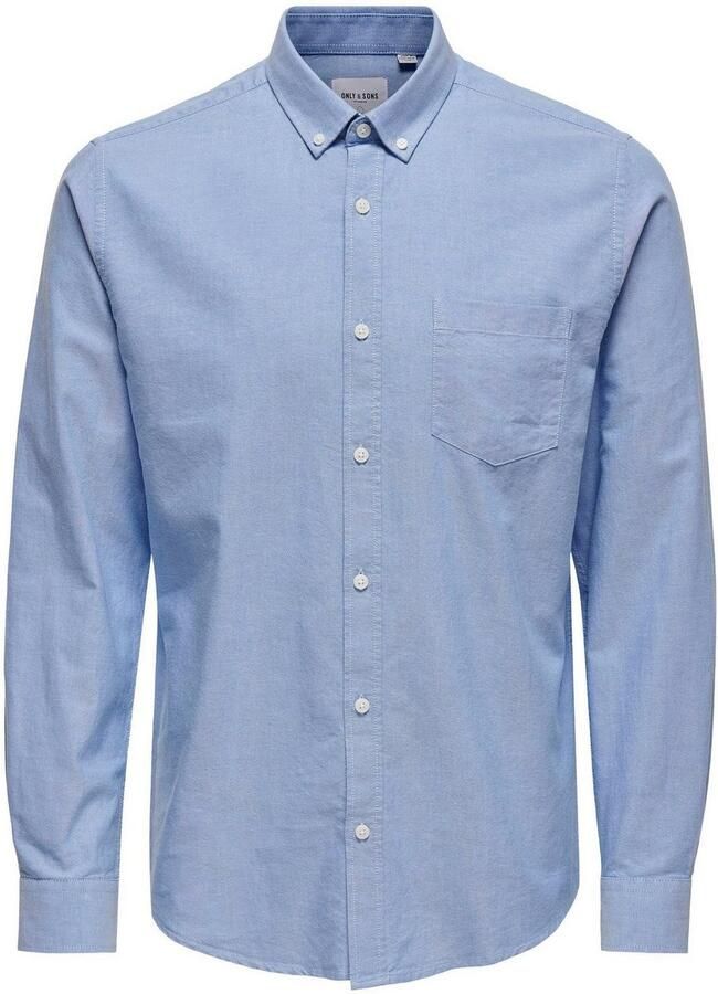 ONLY & SONS Overhemd met lange mouwen ONSALVARO SLIM LS OXFORD SHIRT NOOS - Foto 4