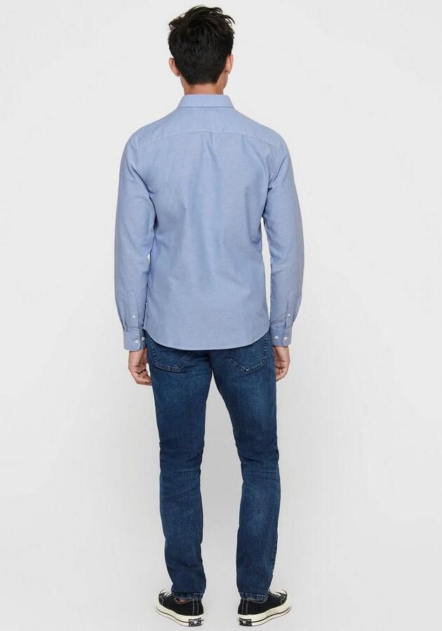 ONLY & SONS Overhemd met lange mouwen ONSALVARO SLIM LS OXFORD SHIRT NOOS - Foto 7