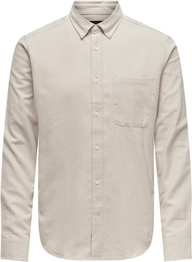 ONLY & SONS Overhemd met lange mouwen ONSGUDMUND SLIM 1-PKT SOLID SHIRT NOOS - Foto 6