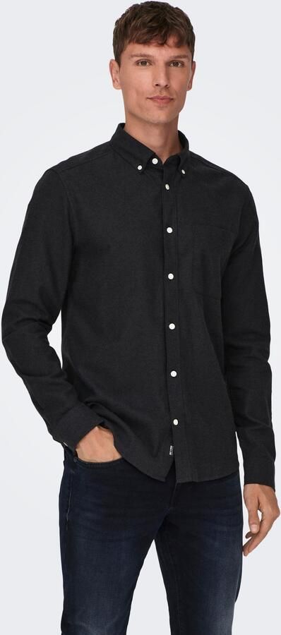ONLY & SONS Overhemd met lange mouwen ONSGUDMUND SLIM 1-PKT SOLID SHIRT NOOS - Foto 7