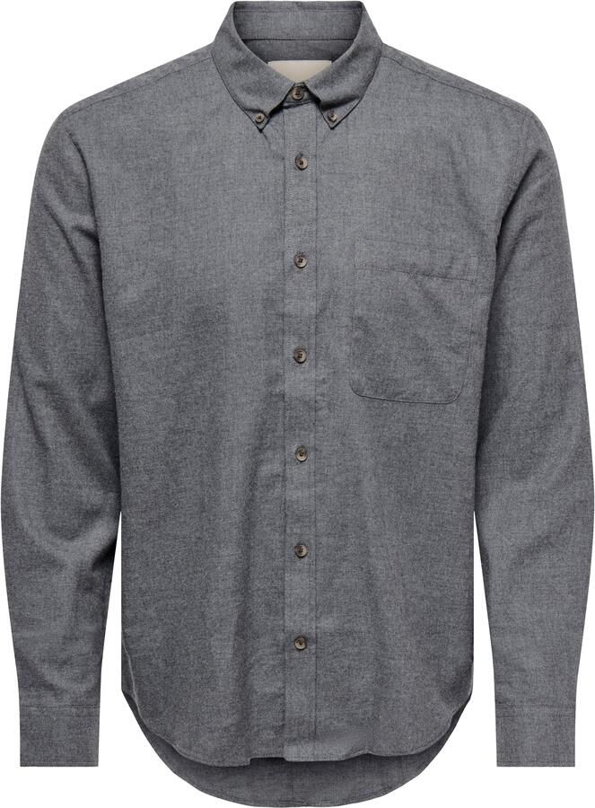 ONLY & SONS Overhemd met lange mouwen ONSJUPITER REG FIT LS SHIRT NOOS