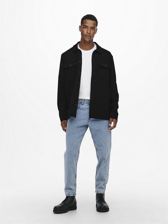 ONLY & SONS Overhemd met lange mouwen ONSNEWKODYL OVERSHIRT SWEAT NOOS - Foto 2