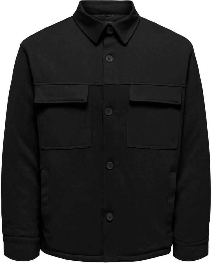 ONLY & SONS Overhemd met lange mouwen ONSNEWKODYL SHACKET SWEAT