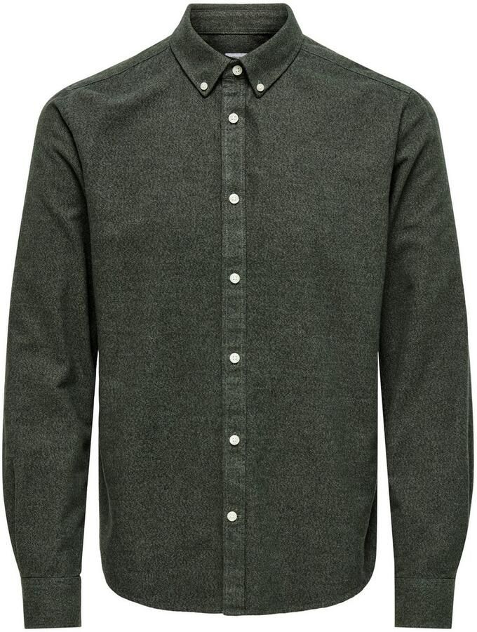ONLY & SONS Overhemd met lange mouwen ONSNIKOLA LS MELANGE SHIRT OTL