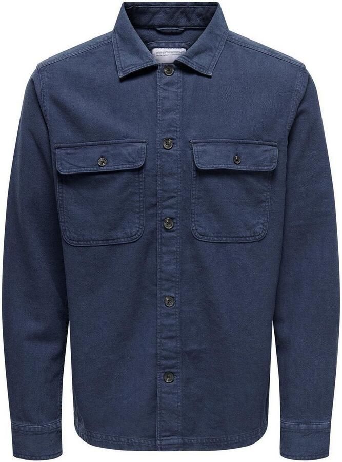 Only & Sons Regular fit vrijetijdsoverhemd met new-kentkraag model 'OLIVER' - Foto 2