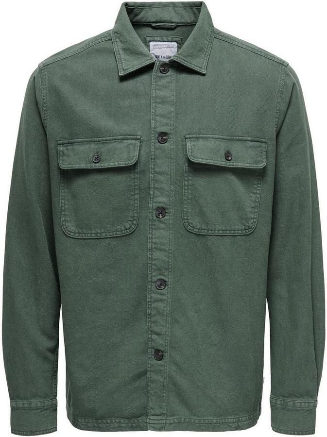 Only & Sons Regular fit vrijetijdsoverhemd met new-kentkraag model 'OLIVER' - Foto 2