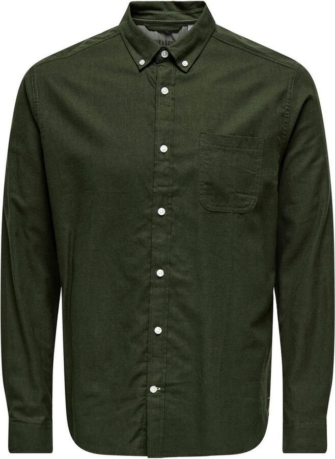 ONLY & SONS Overhemd met lange mouwen ONSROAD LIFE REG MELANGE LS SHIRT NOOS - Foto 6