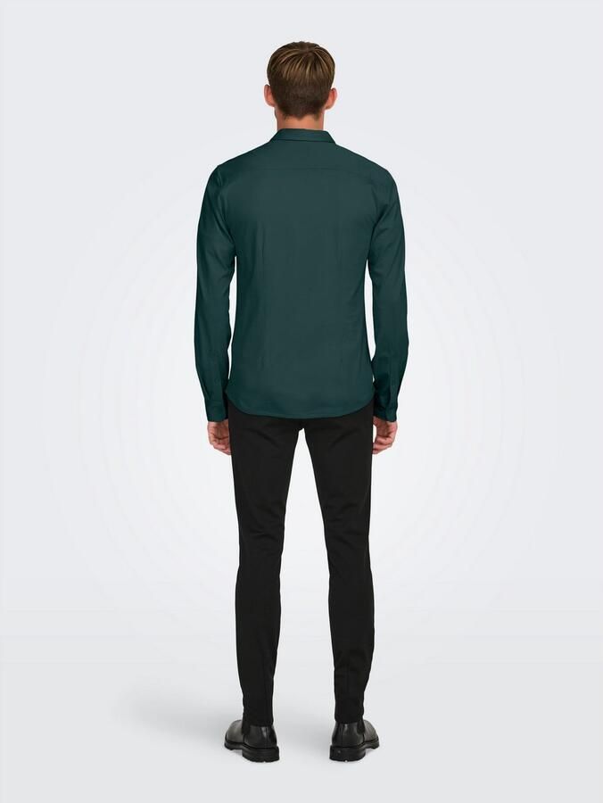 ONLY & SONS Overhemd met lange mouwen ONSROBIN B U LS STRETCH SHIRT NOOS