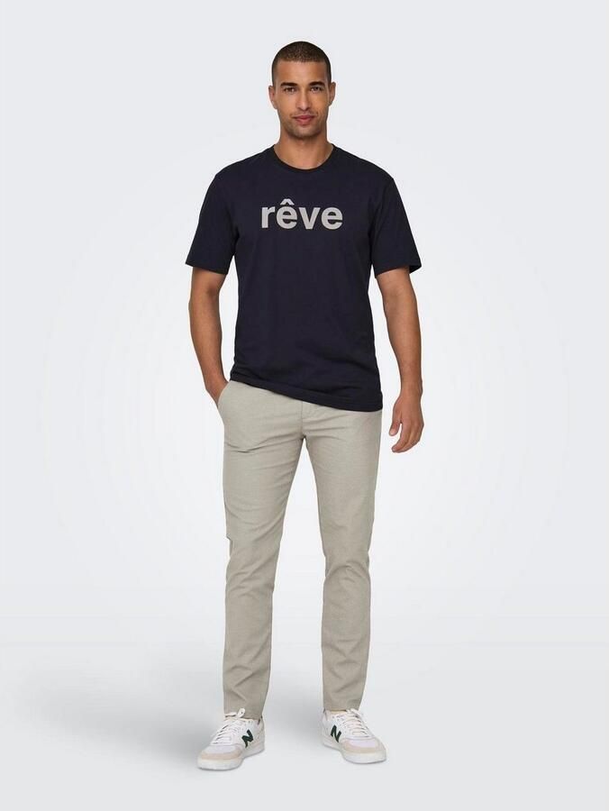 ONLY & SONS Pantalon ONSMARK PETE SLIM DOBBY 0058 PANT NOOS - Foto 3