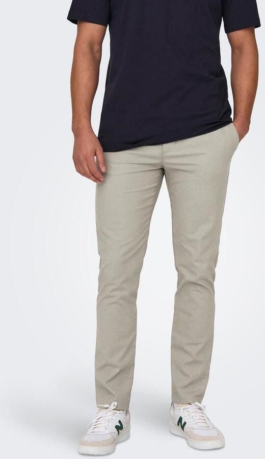 ONLY & SONS Pantalon ONSMARK PETE SLIM DOBBY 0058 PANT NOOS - Foto 5