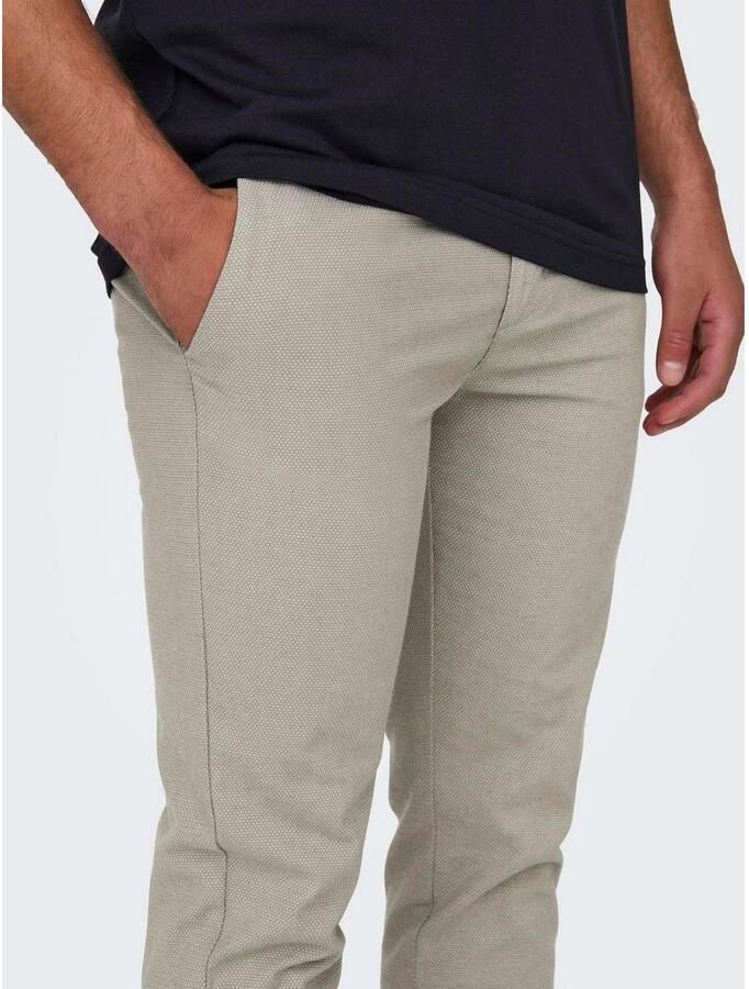 ONLY & SONS Pantalon ONSMARK PETE SLIM DOBBY 0058 PANT NOOS