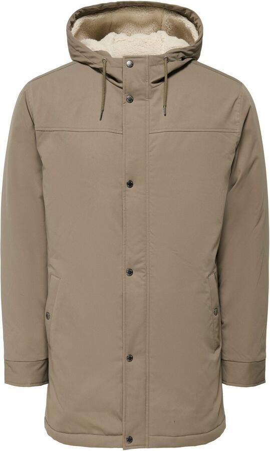 Only & Sons Regular fit parka met teddybont in de capuchon model 'ALEXANDER' - Foto 2