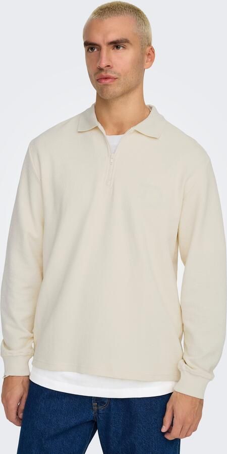 ONLY & SONS Poloshirt ONSTREVOR REG LS POLO - Foto 5