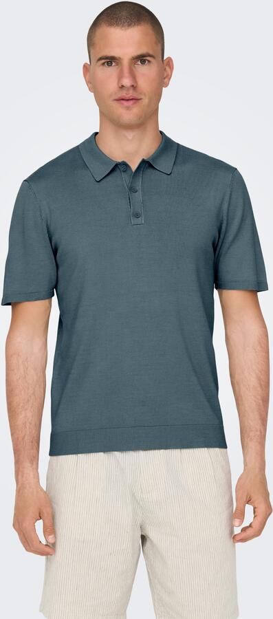 ONLY & SONS Poloshirt ONSWYLER LIFE REG 14 SS POLO KNIT NOOS - Foto 4