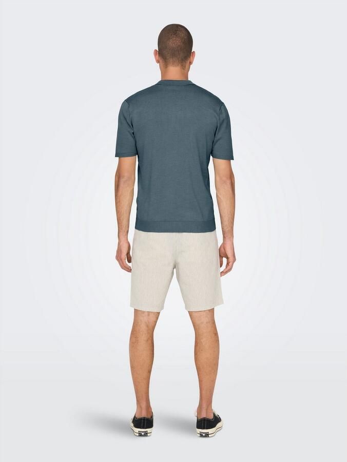 ONLY & SONS Poloshirt ONSWYLER LIFE REG 14 SS POLO KNIT NOOS - Foto 3