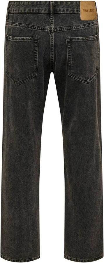 ONLY & SONS Regular fit jeans ONSEDGE STRAIGHT BOX TAI DNM MU OTL - Foto 4