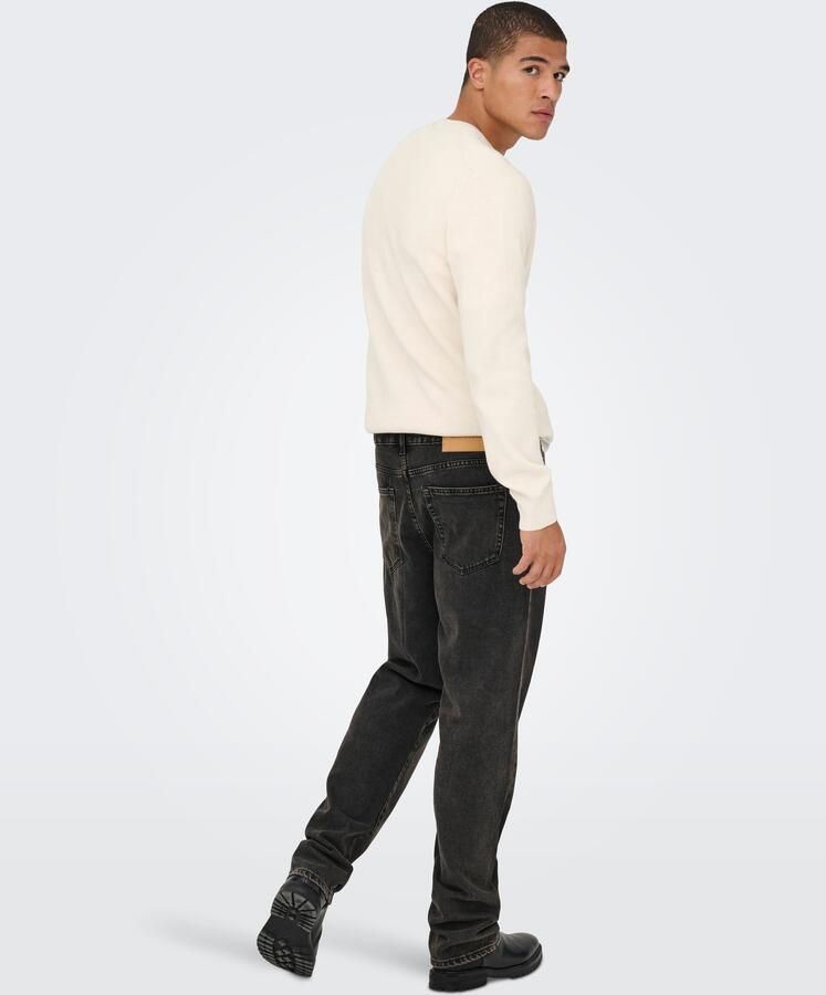ONLY & SONS Regular fit jeans ONSEDGE STRAIGHT BOX TAI DNM MU OTL