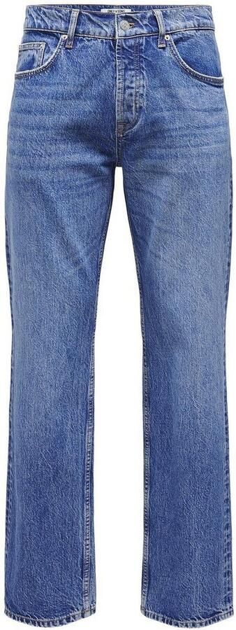 ONLY & SONS Regular fit jeans ONSEDGE STRAIGHT BROMO 0017 DOT DNM NOOS - Foto 7