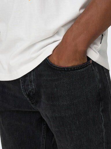 ONLY & SONS Regular fit jeans ONSEDGE STRAIGHT BROMO 0017 DOT DNM NOOS - Foto 14