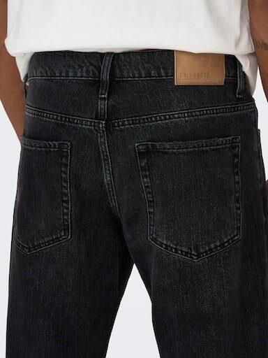 ONLY & SONS Regular fit jeans ONSEDGE STRAIGHT BROMO 0017 DOT DNM NOOS - Foto 15