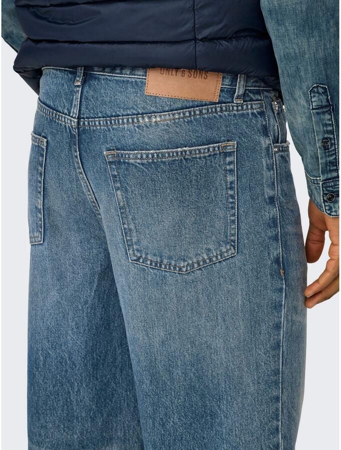 ONLY & SONS Regular fit jeans ONSEDGE STRAIGHT BROMO 0017 DOT DNM NOOS - Foto 2