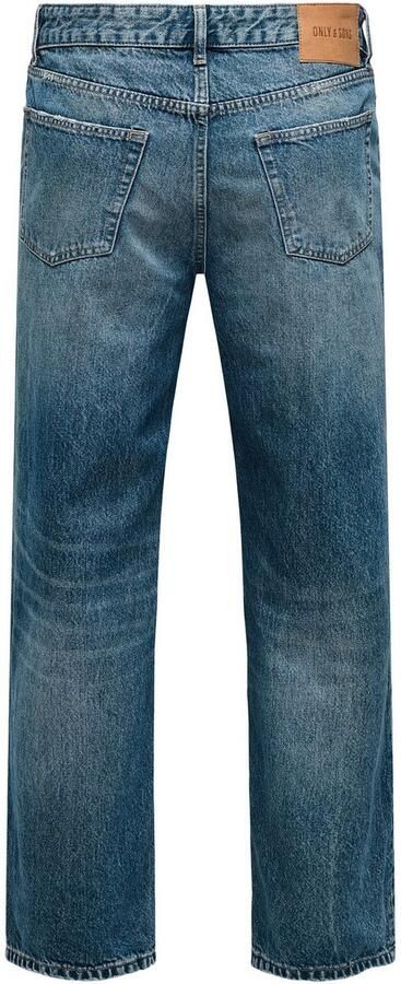 ONLY & SONS Regular fit jeans ONSEDGE STRAIGHT BROMO 0017 DOT DNM NOOS - Foto 6