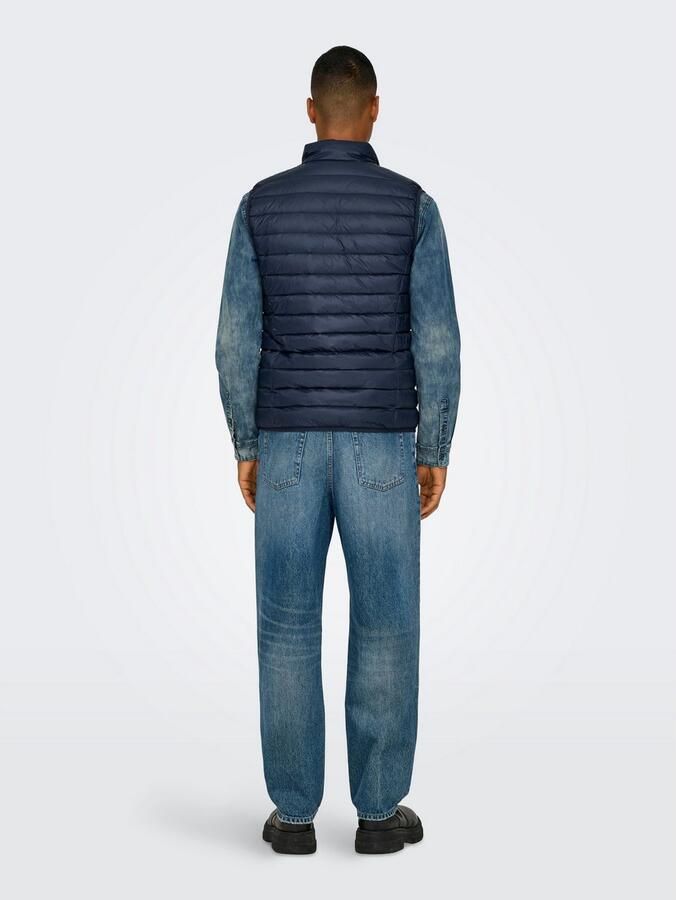 ONLY & SONS Regular fit jeans ONSEDGE STRAIGHT BROMO 0017 DOT DNM NOOS - Foto 4